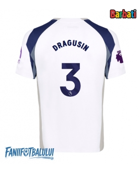 Tottenham Hotspur Radu Dragusin #3 Tricou Fotbal Replică 2025-26 Barbati Acasa